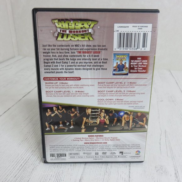 The Biggest Loser Workout - Boot Camp DVD - Picture 2 of 2